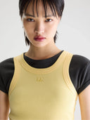 Gele tanktop fikas