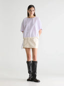 Lila top met verstelbare zoom gian