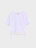 Lila top met verstelbare zoom gian