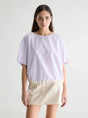 Lila top met verstelbare zoom gian