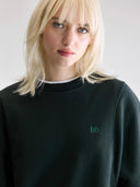 Oversized sweater met geborduurd detai filosa