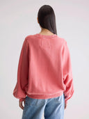 Oversized sweater met geborduurd detai filosa