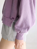 Paarse sweater met v-hals varola