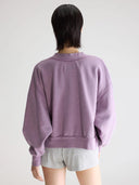 Paarse sweater met v-hals varola