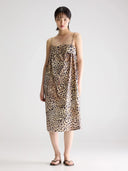 Midi jurk met luipaardprint tokyo