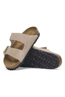 Lichtbruine sandalen arizona suede leather