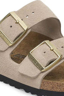 Lichtbruine sandalen arizona suede leather