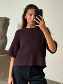 Bordeaux knit abbie