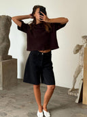 Bordeaux knit abbie
