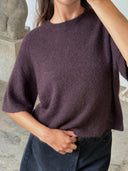 Bordeaux knit abbie