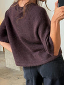 Bordeaux knit abbie