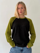 Colorblock trui polly