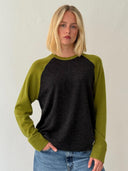 Colorblock trui polly