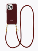 Bordeauxrode iphone case bold burgundy