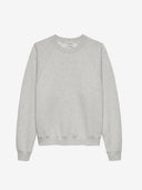 Lichtgrijze half-zip vest