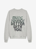 Lichtgrijze half-zip vest