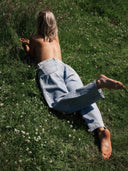 Lichtblauwe jeans super barrel fit