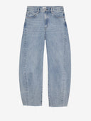 Lichtblauwe jeans super barrel fit