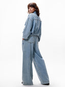 Loose fit denim jacket