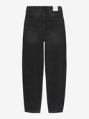 Zwarte barrel fit jeans