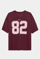 Bordeaux sporty t-shirt
