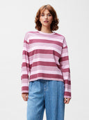 Roze gestreepte longsleeve