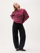 Rood gestreept shirt