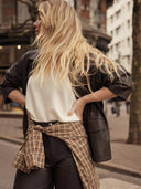 Bruine jacket alexis x Iris Zeilstra