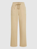 Beige loose fit broek jip pants