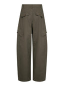 Donkergroene barrel pant evelyncc