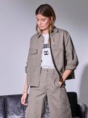 Donkergroene jacket evelyncc