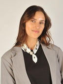 Satijnen sjaaltje dots pearlcc scarf