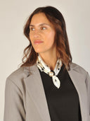 Satijnen sjaaltje dots pearlcc scarf