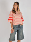 Rood-wit gestreept shirt normacc stripe 87