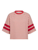 Rood-wit gestreept shirt normacc stripe 87