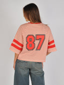 Rood-wit gestreept shirt normacc stripe 87