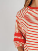 Rood-wit gestreept shirt normacc stripe 87