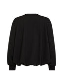 Zwarte sweater montycc balloon sweat