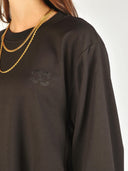 Zwarte sweater montycc balloon sweat