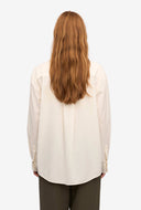 Oversized katoenen blouse