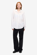 Oversized katoenen blouse