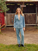 Denim blazer nualetta