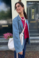 Denim blazer nualetta