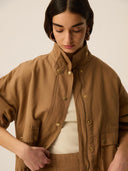 Kort bruin jasje leo