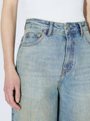 Blauwe jeans donna