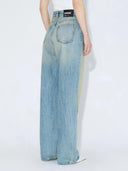 Blauwe jeans donna