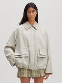 Oversized jacket met flapzakken joana