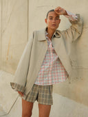 Oversized jacket met flapzakken joana