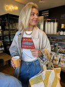 Oversized jacket met flapzakken joana