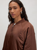 Bruine bomber jacket nada